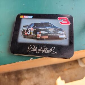 NASCAR Collectible Tin with Race Car Design